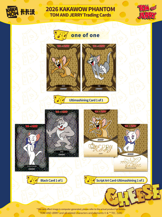 2026 Kakawow Phantom Tom & Jerry Hobby Box