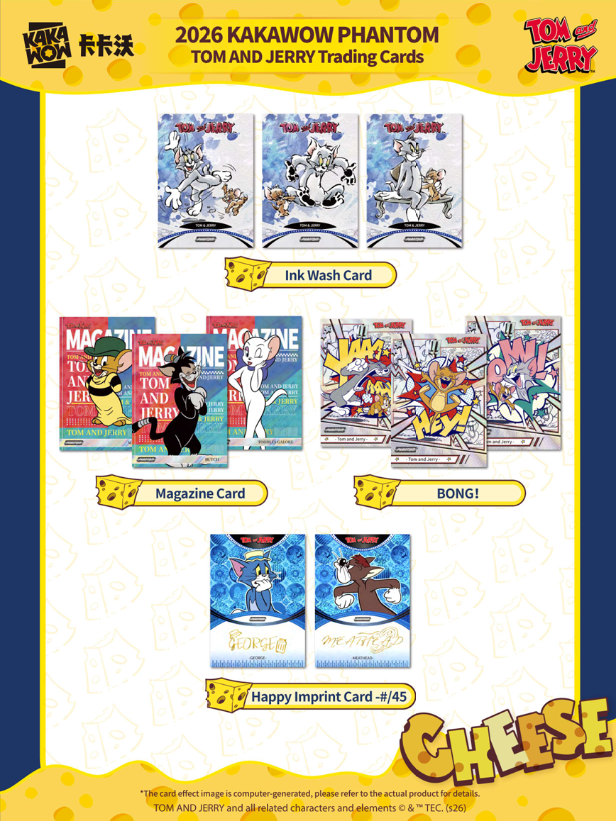 2026 Kakawow Phantom Tom & Jerry Hobby Box