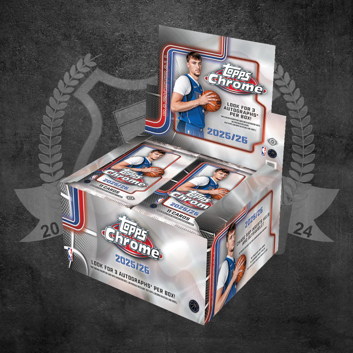 2025/26 Topps Chrome Basketball Jumbo Box