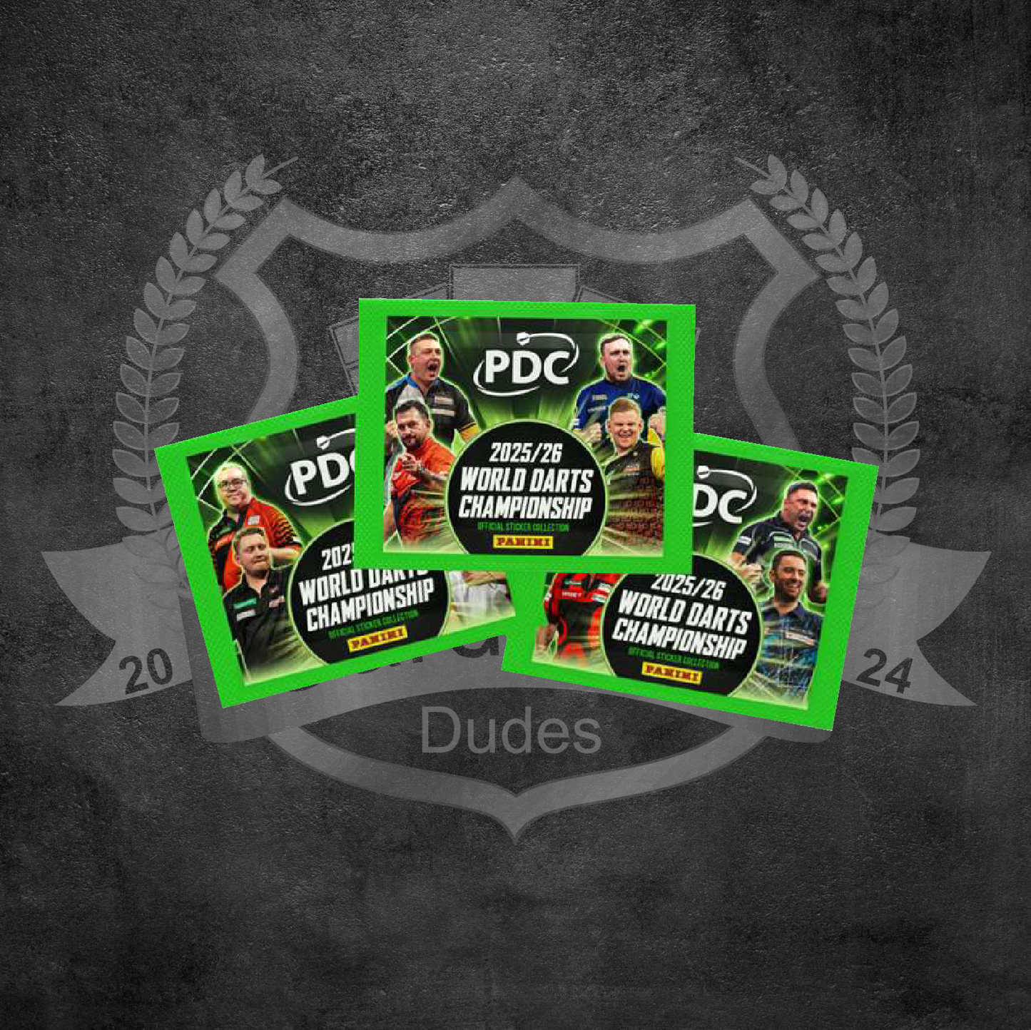 2025/26 Panini PDC World Darts Championship Sticker - Einzelpack