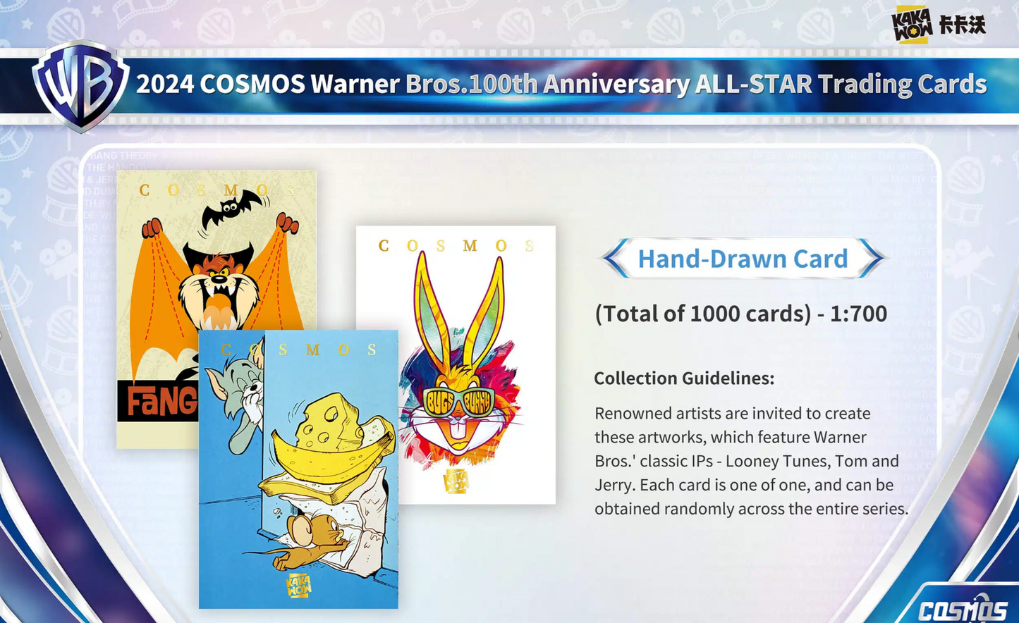 2024 Kakawow Cosmos Warner Bros. 100th Anniversary Hobby Box