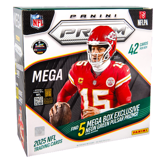 2025 Panini Prizm Football Mega Box