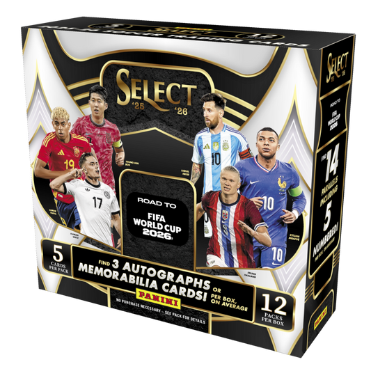 2025/26 Panini Select Road to FIFA World Cup Soccer Hobby Box