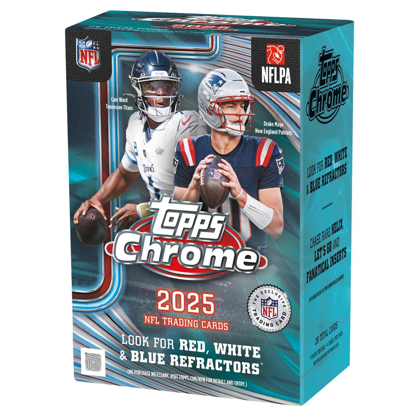 2025 Topps Chrome Football Value Box