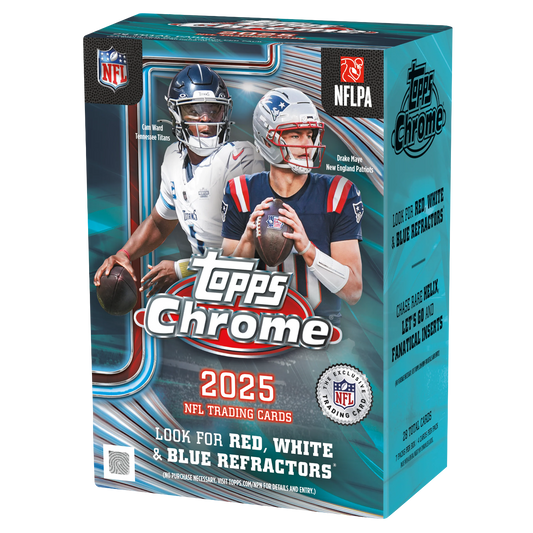 2025 Topps Chrome Football Value Box
