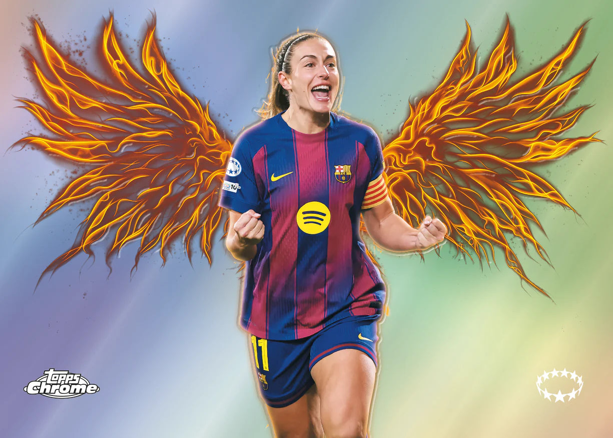 2025/26 Topps Chrome UEFA Women´s Champions League Hobby Box