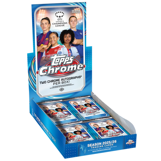 2025/26 Topps Chrome UEFA Women´s Champions League Hobby Box