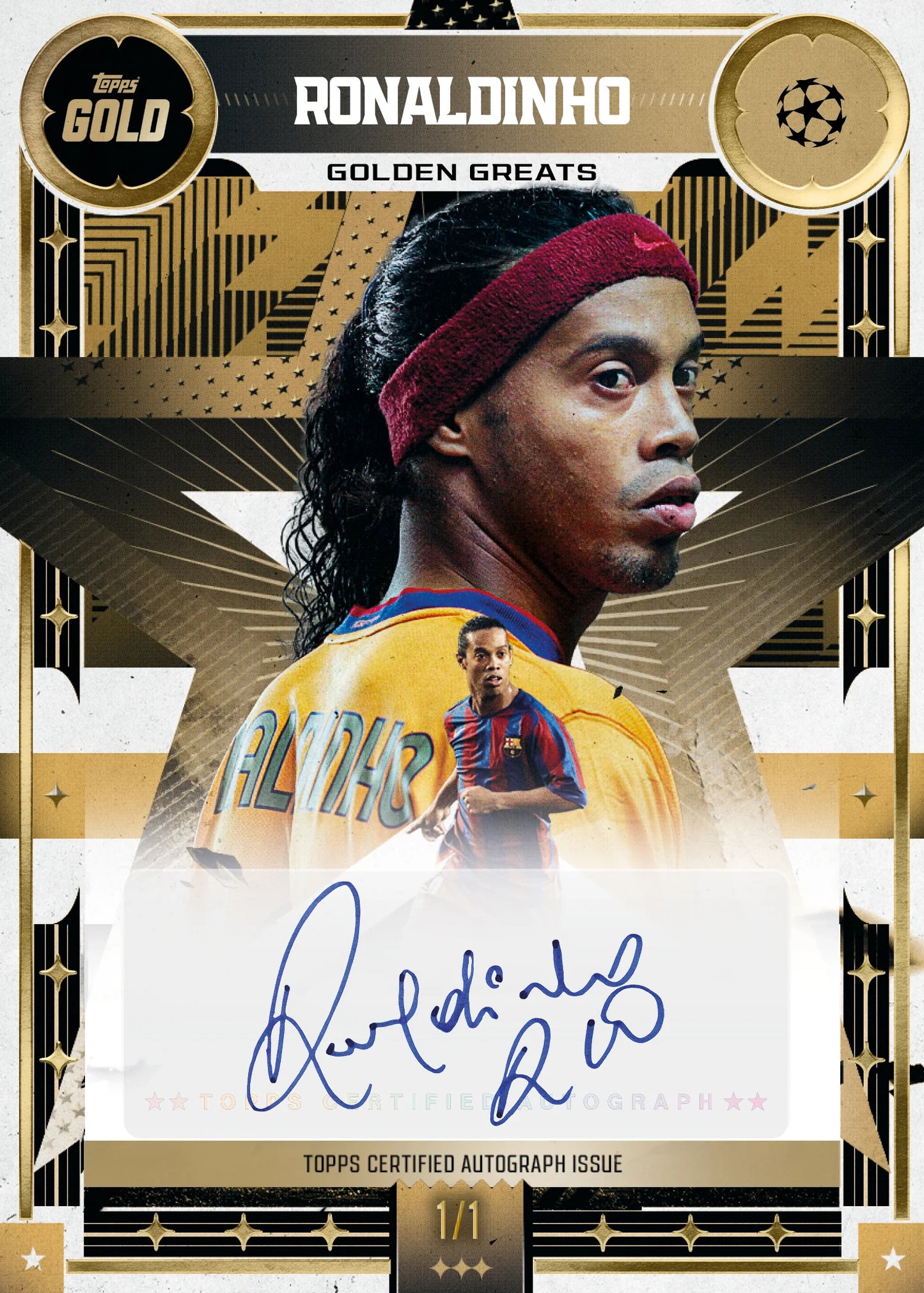 Topps UEFA Club Competitions 25/26 Gold