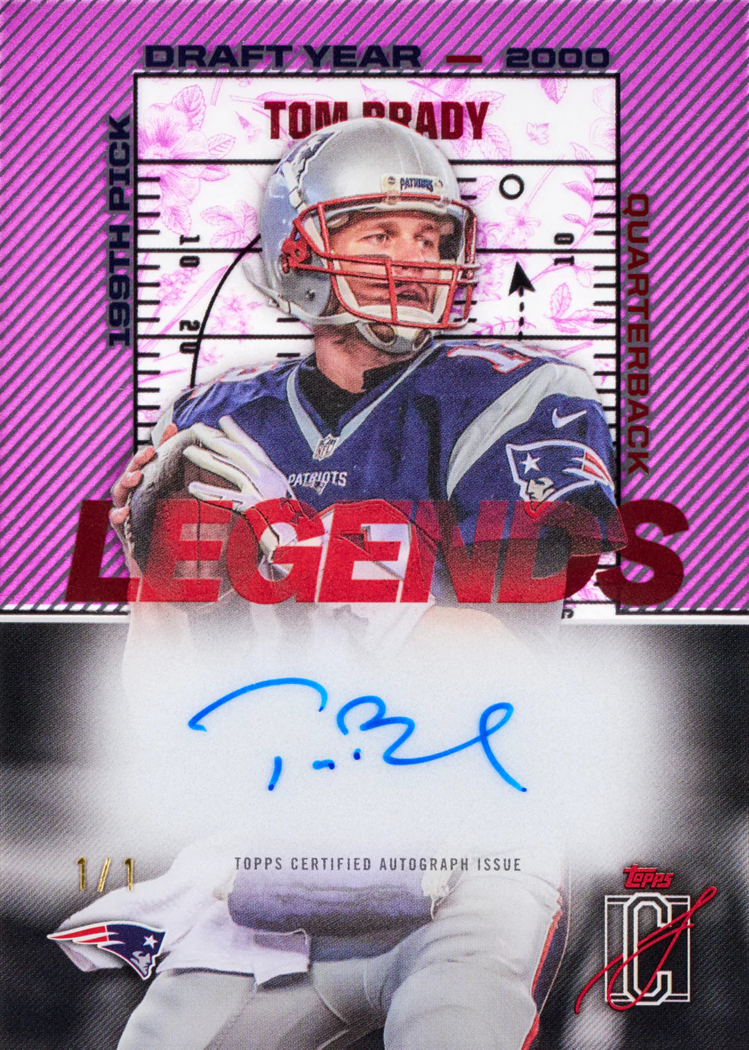 2025 Topps Signature Class Football Hobby Box