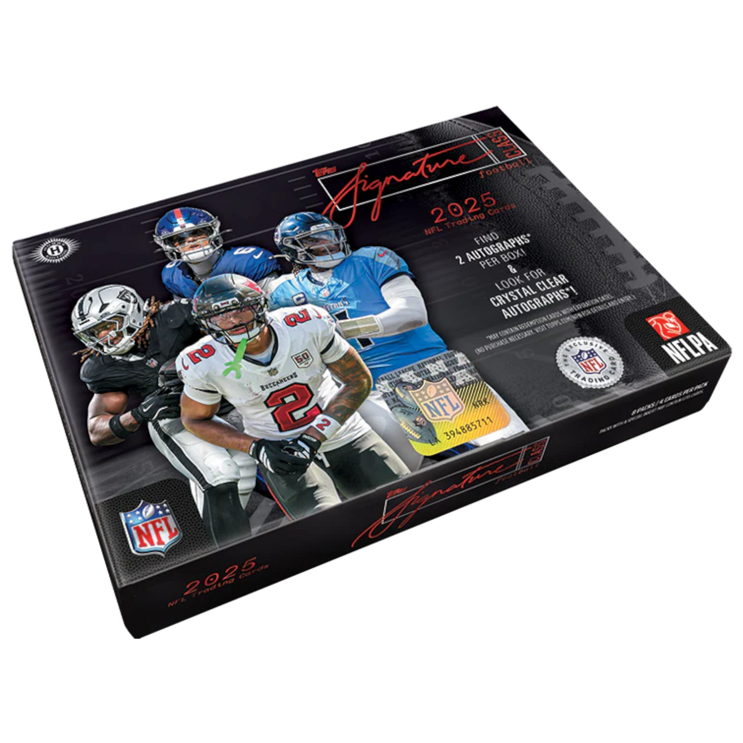 2025 Topps Signature Class Football Hobby Box