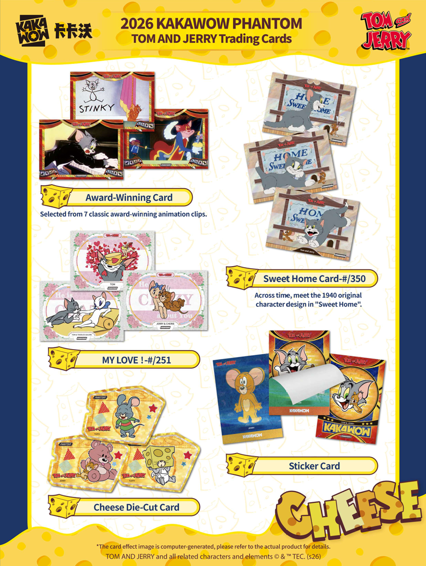 2026 Kakawow Phantom Tom & Jerry Hobby Box