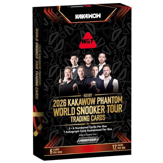 2026 Kakawow Phantom World Snooker Tour Hobby Box