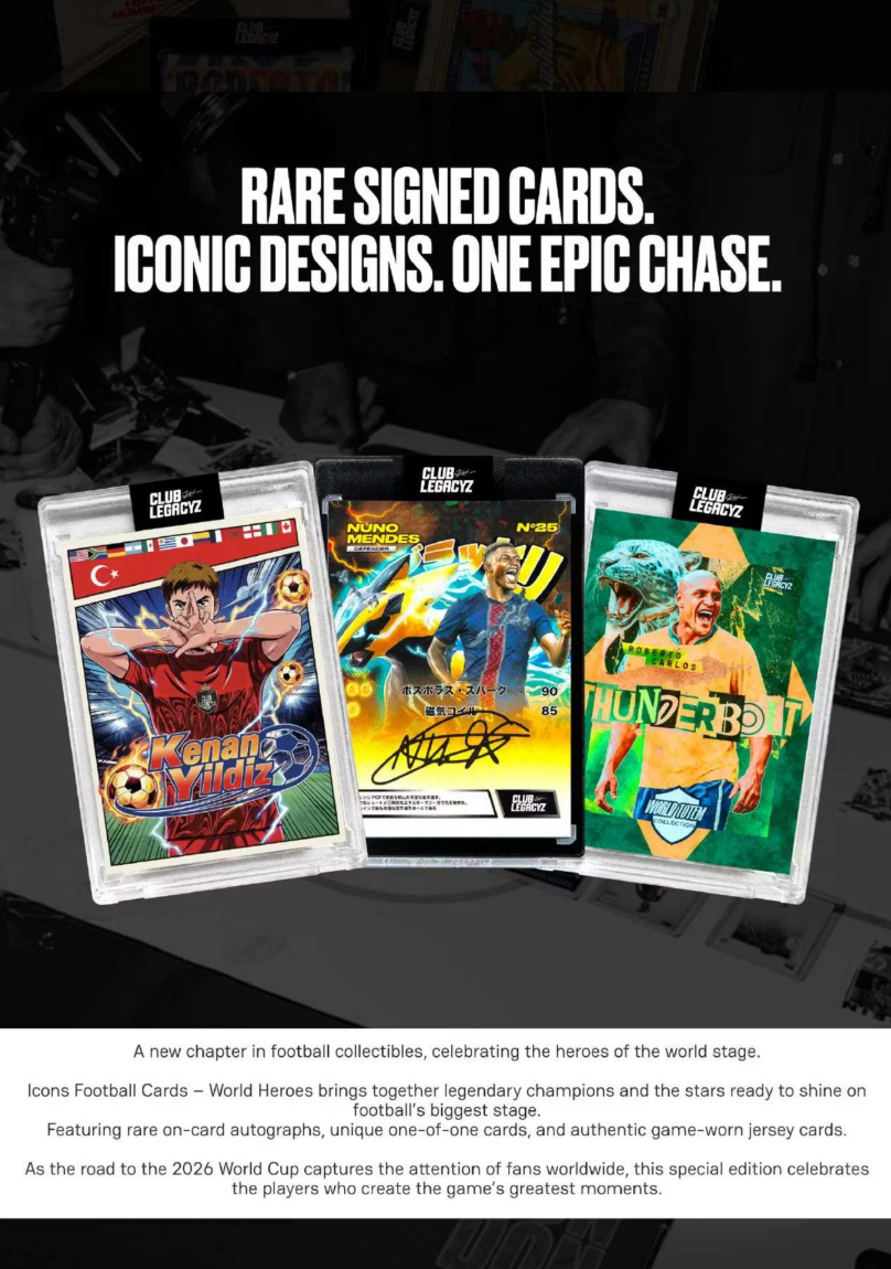 Club Legacyz Icons World Heroes - Minibox
