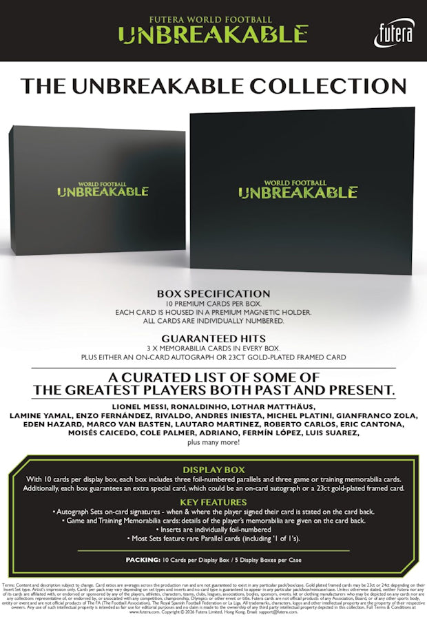 Futera World Football - The Unbreakable Collection