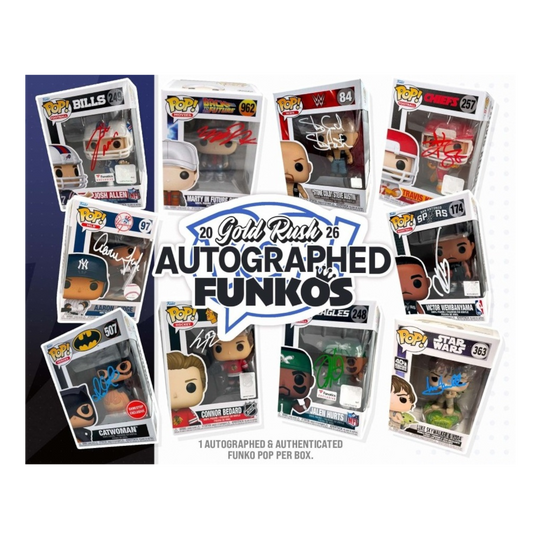 2026 Gold Rush Autogramm Funko Pop Figur