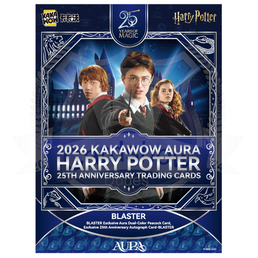2026 Kakawow Aura Harry Potter 25th Anniversary Blaster Box