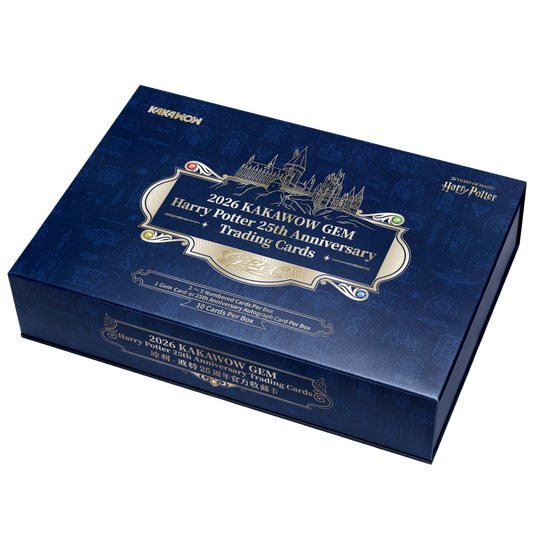2026 Kakawow Gem Harry Potter 25th Anniversary Trading Cards