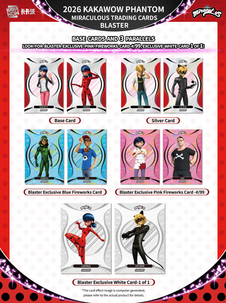 2026 Kakawow Phantom Miraculous Blaster Box