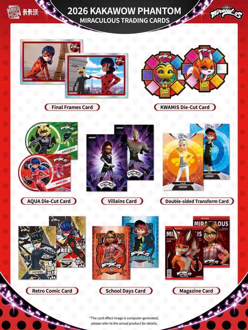 2026 Kakawow Phantom Miraculous Hobby Box