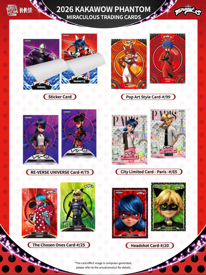 2026 Kakawow Phantom Miraculous Hobby Box