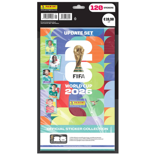 2026 Panini FIFA World Cup Sticker UPDATE SET