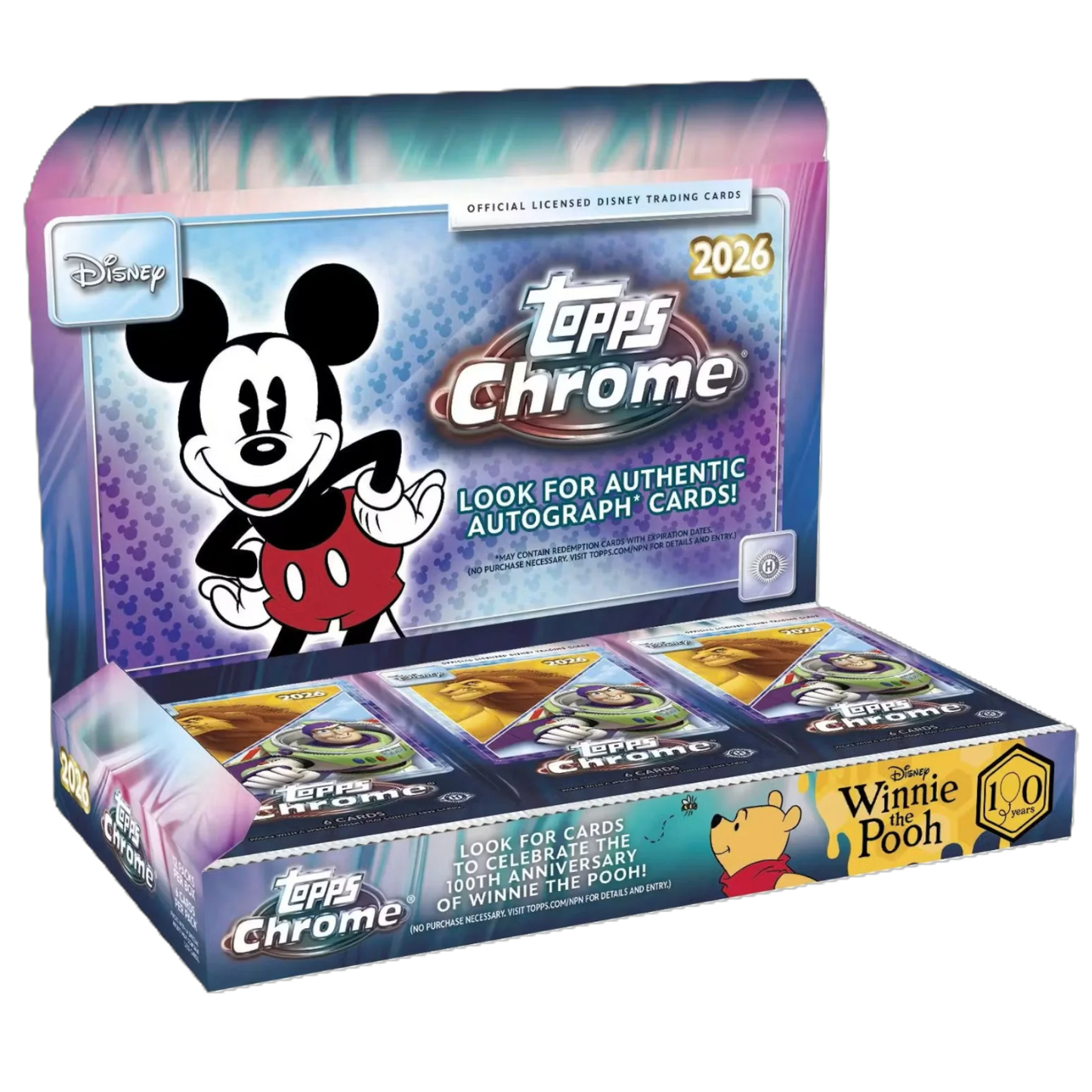 2026 Topps Chrome Disney Hobby Box