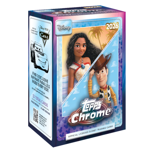 2026 Topps Chrome Disney Value Box