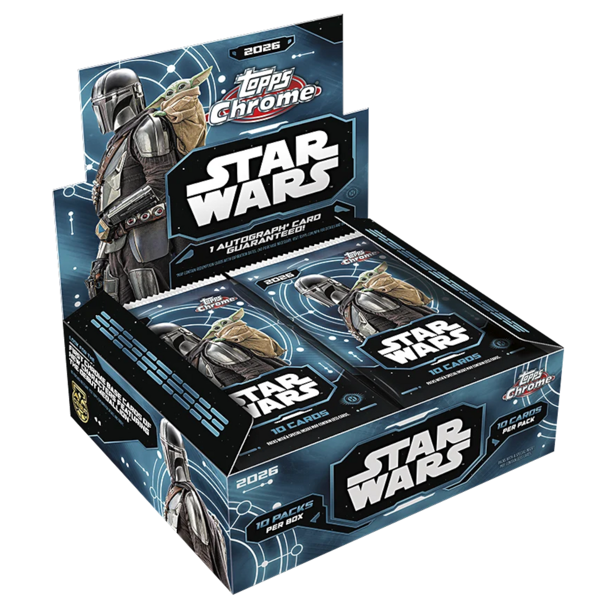 2026 Topps Chrome Star Wars Hobby Box