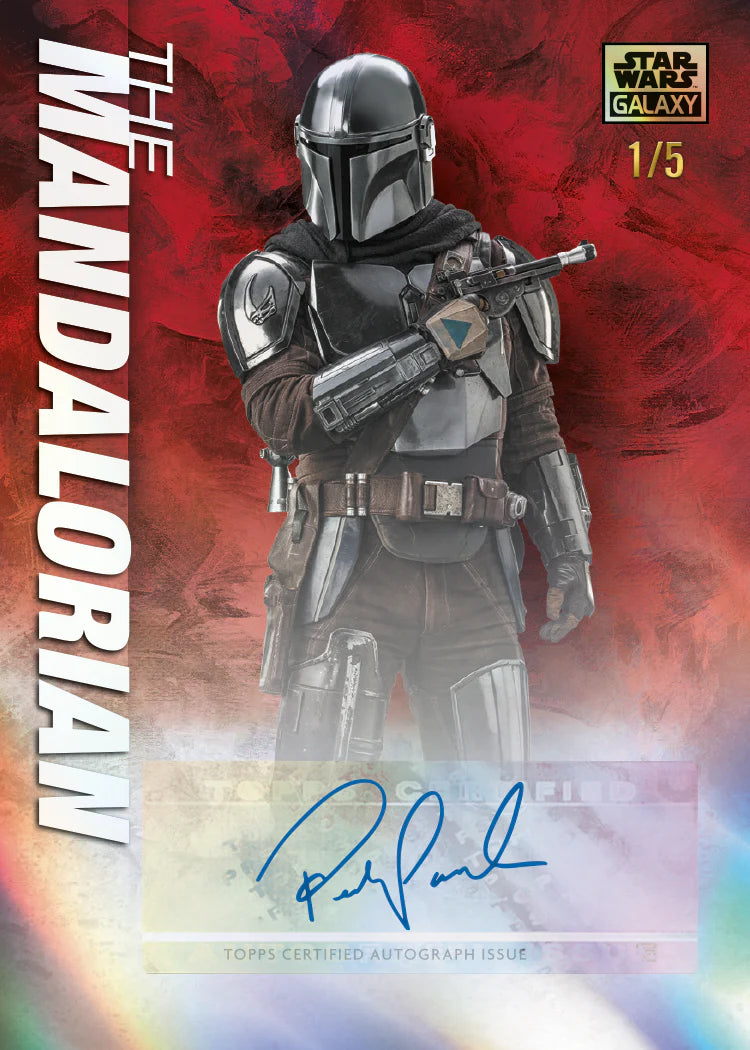 2025 Topps Star Wars Chrome Galaxy Hobby Box