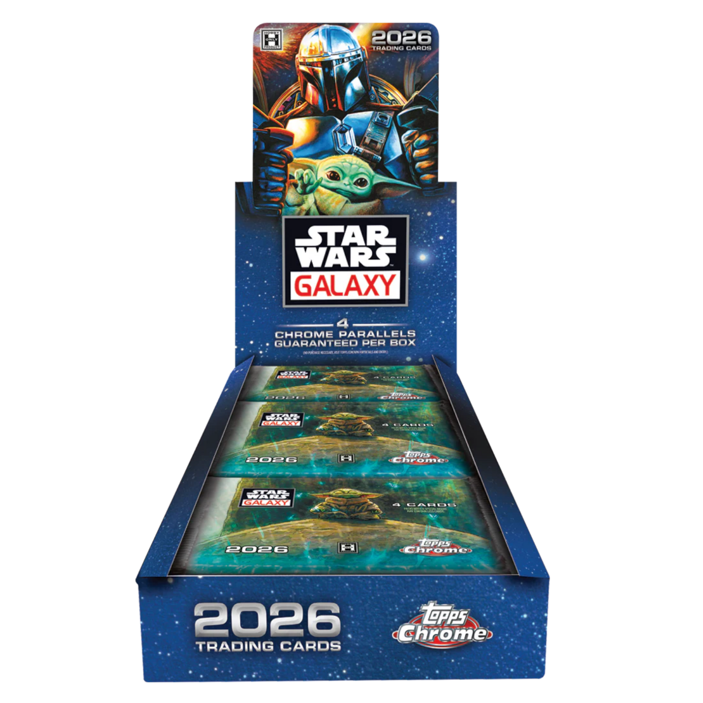 2025 Topps Star Wars Chrome Galaxy Hobby Box