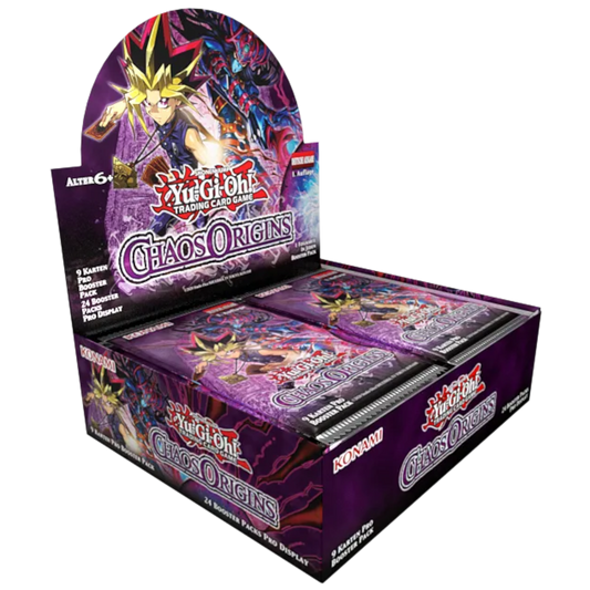 Yu-Gi-Oh! TCG - Chaos Origins - Booster-Display (24 Booster) 1. Auflage - deutsch