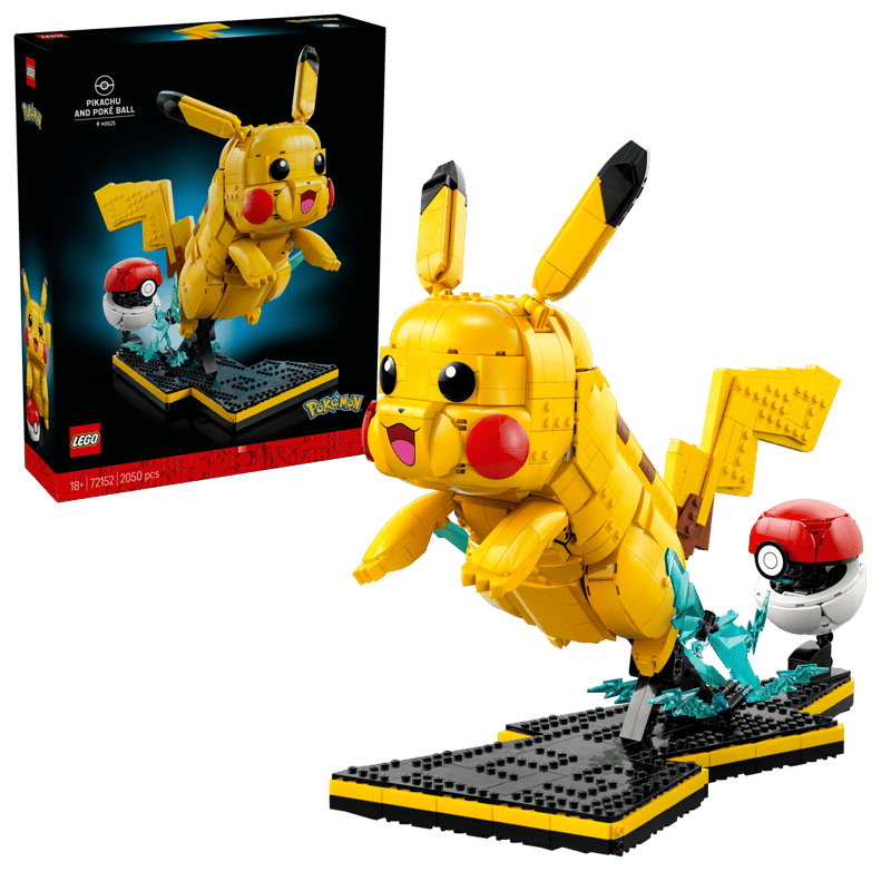 LEGO Pokemon 72152 Pikachu und Pokeball