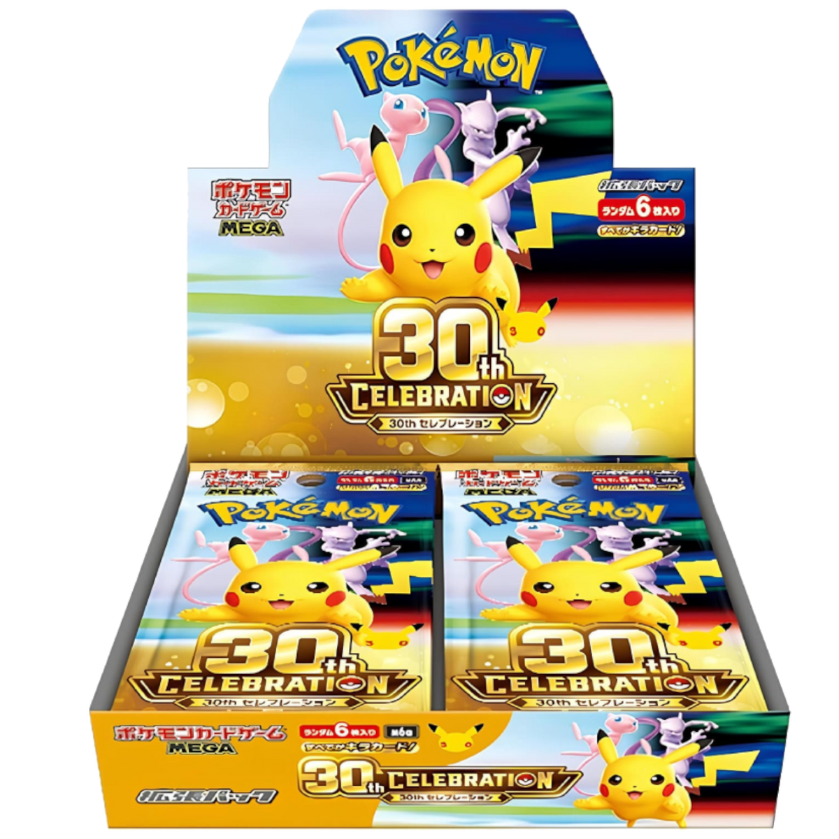 Pokémon 30th Celebration Booster Display (JP)