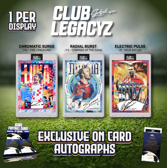 Club Legacyz Icons 2nd Edition Football Cards - Minibox
