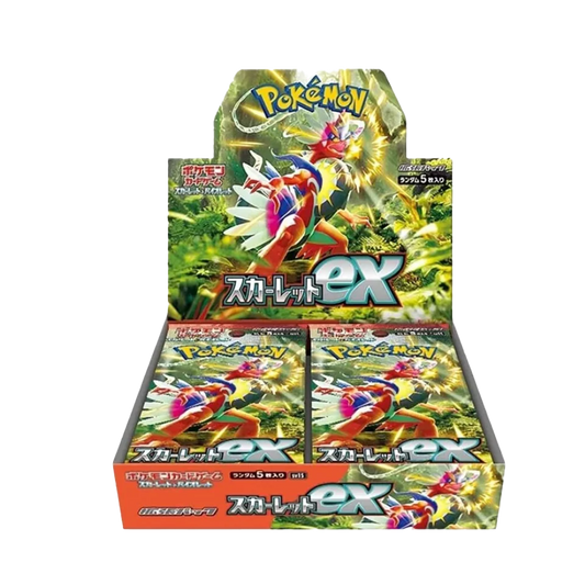 Pokemon Scarlet Ex sv1S Display japanisch