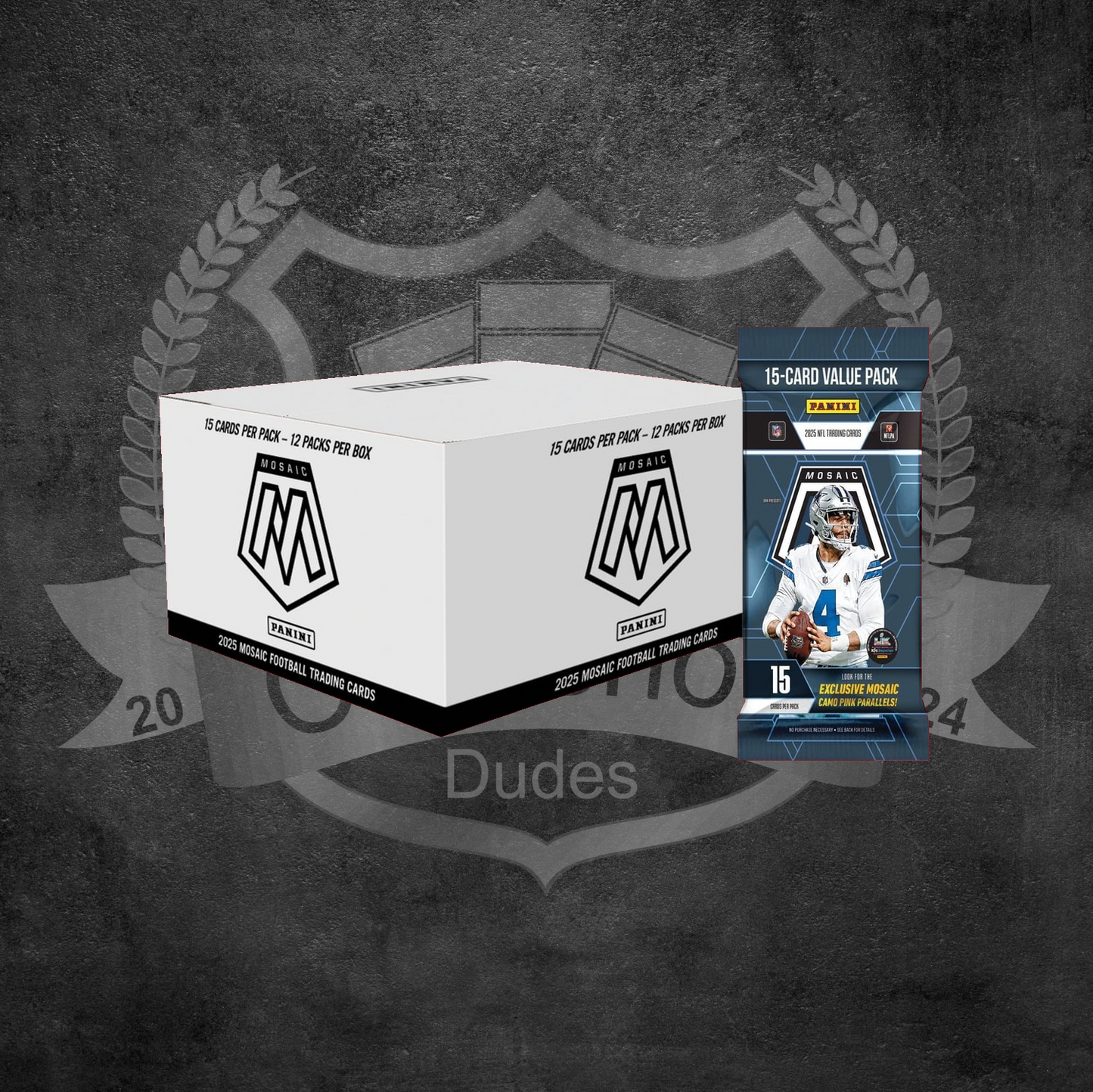 2025 Panini Mosaic Football Fat Pack Box