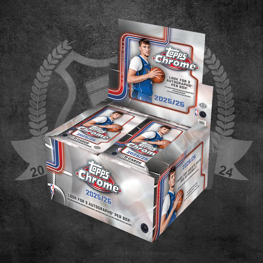 2025/26 Topps Chrome Basketball Jumbo Box