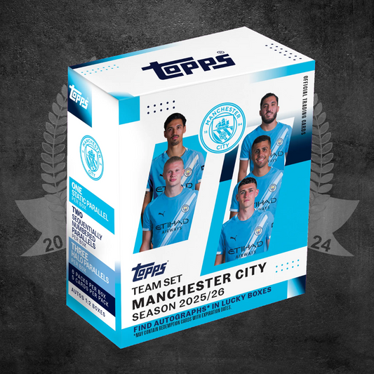 2025/26 Topps Manchester City Team Set