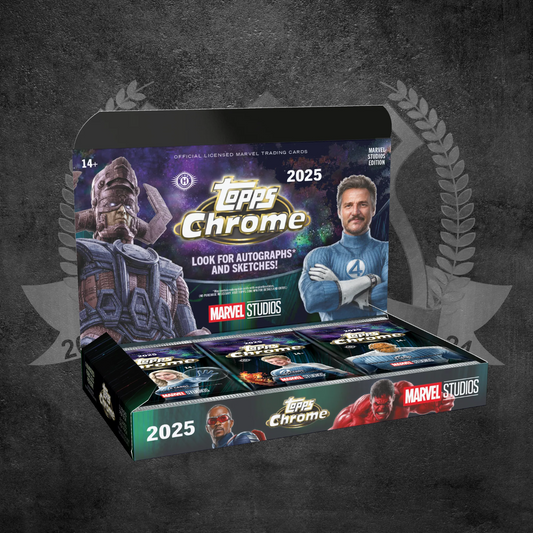 2025 Topps Marvel Studios Chrome Hobby Box