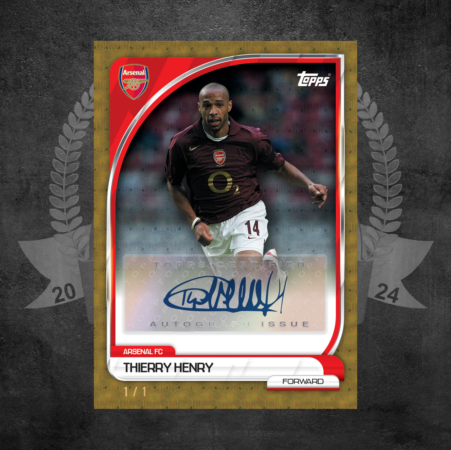 2025/26 Topps Arsenal Collector Tin