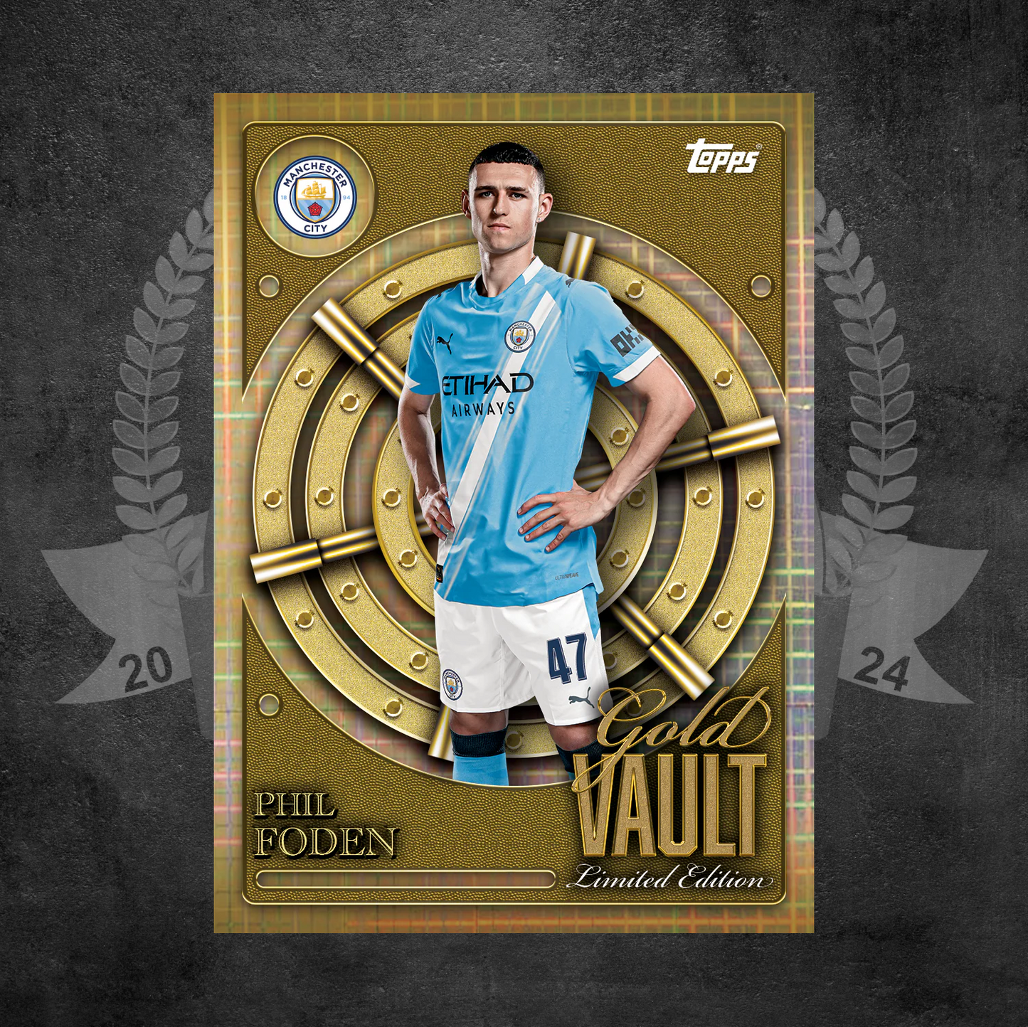 2025/26 Topps Manchester City Collector Tin