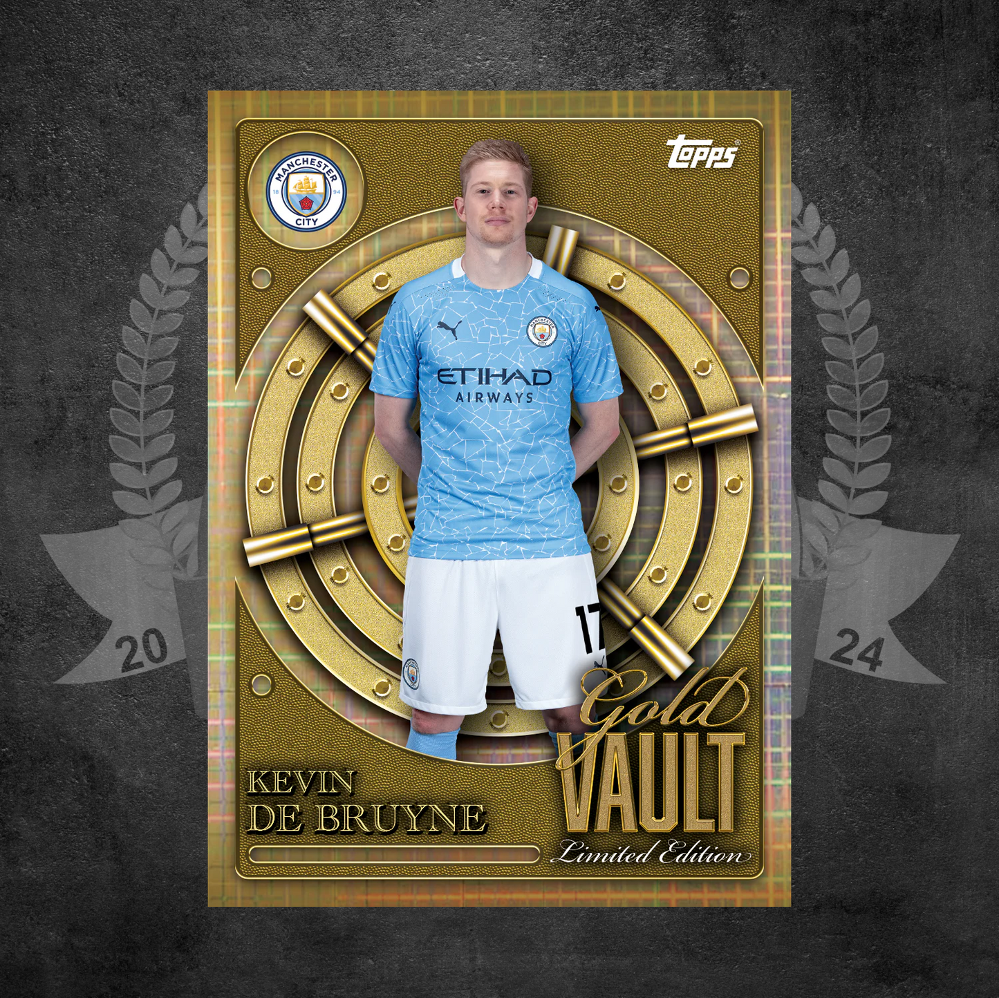 2025/26 Topps Manchester City Collector Tin