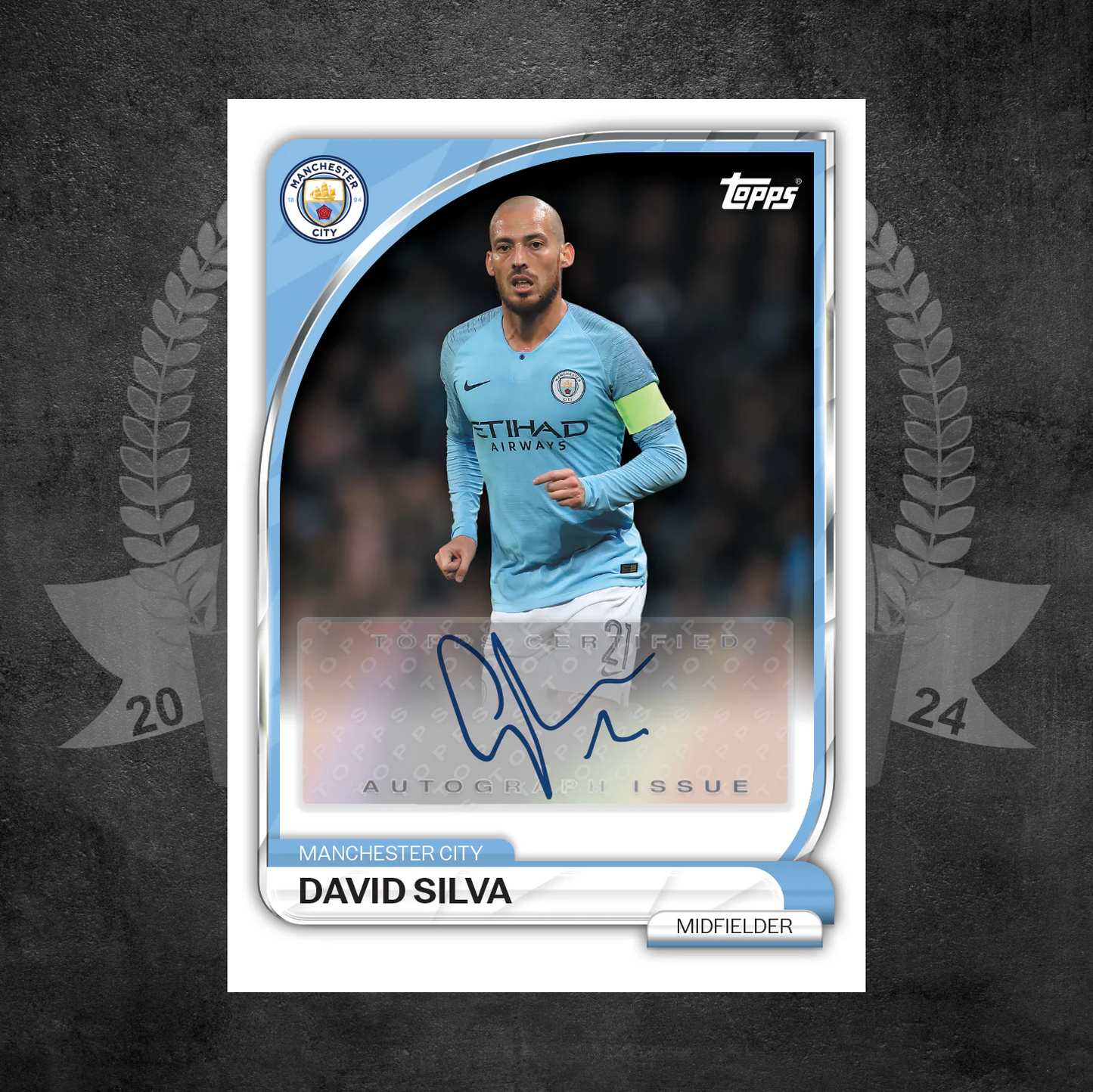 2025/26 Topps Manchester City Collector Tin