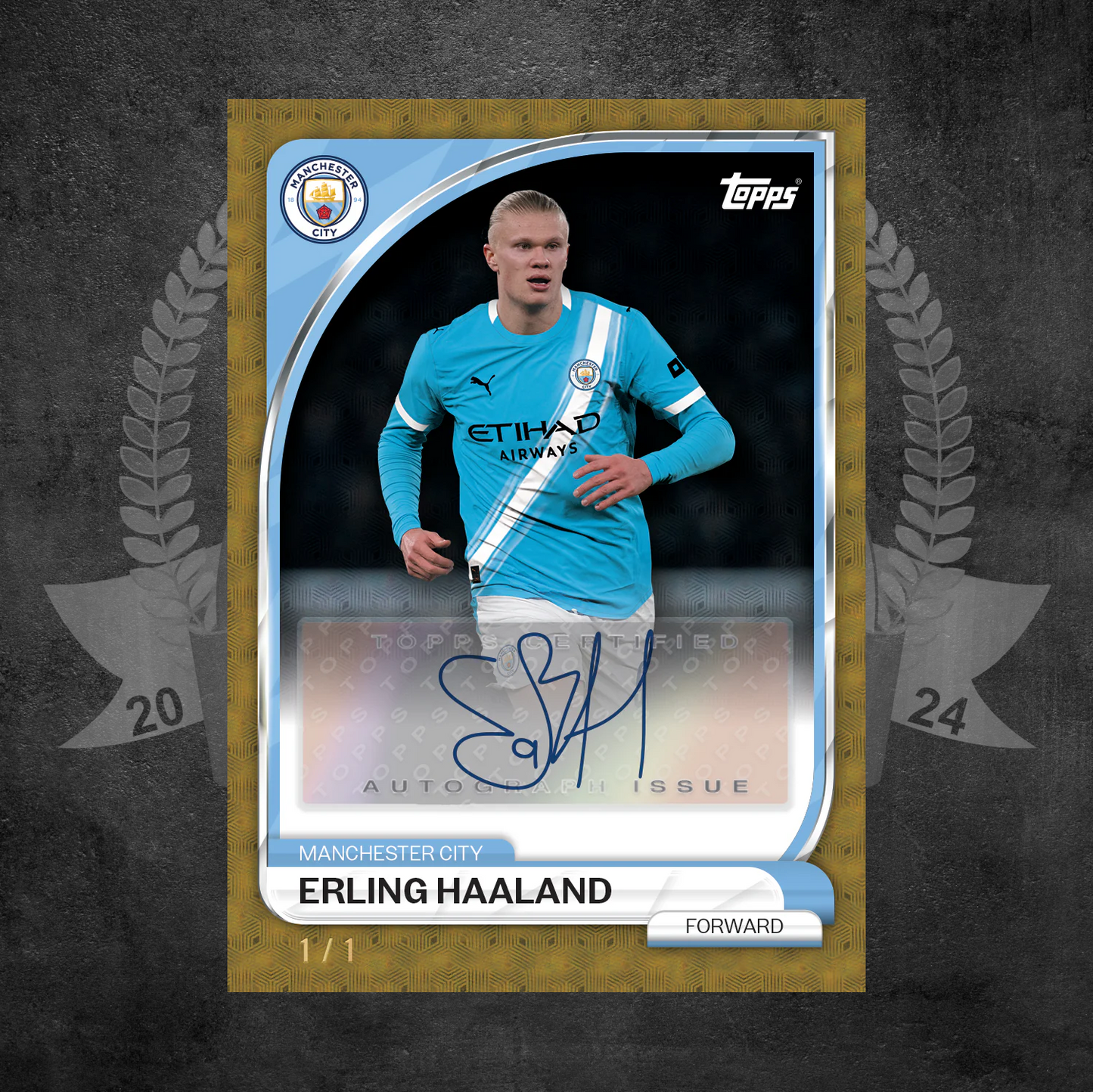 2025/26 Topps Manchester City Collector Tin