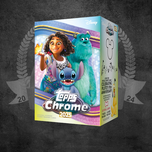 2025 Topps Chrome Disney Value Box