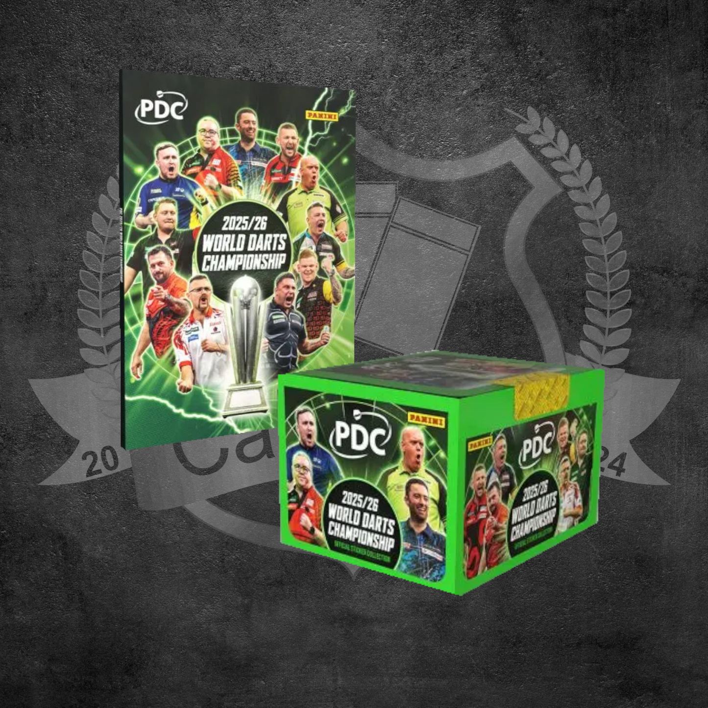 2025/26 Panini PDC World Darts Championship Sticker - Hardcover Bundle