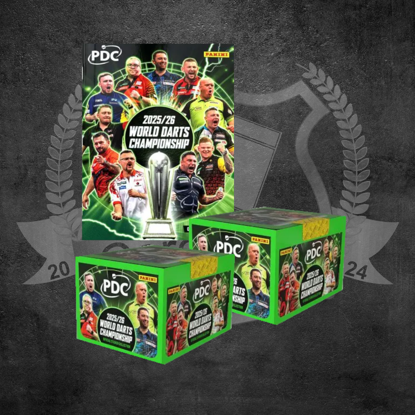 2025/26 Panini PDC World Darts Championship Sticker - Softcover Mega-Bundle