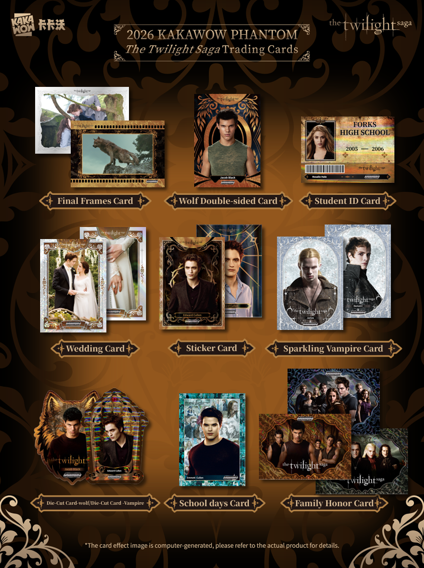 2026 Kakawow Phantom The Twilight Saga Hobby Box