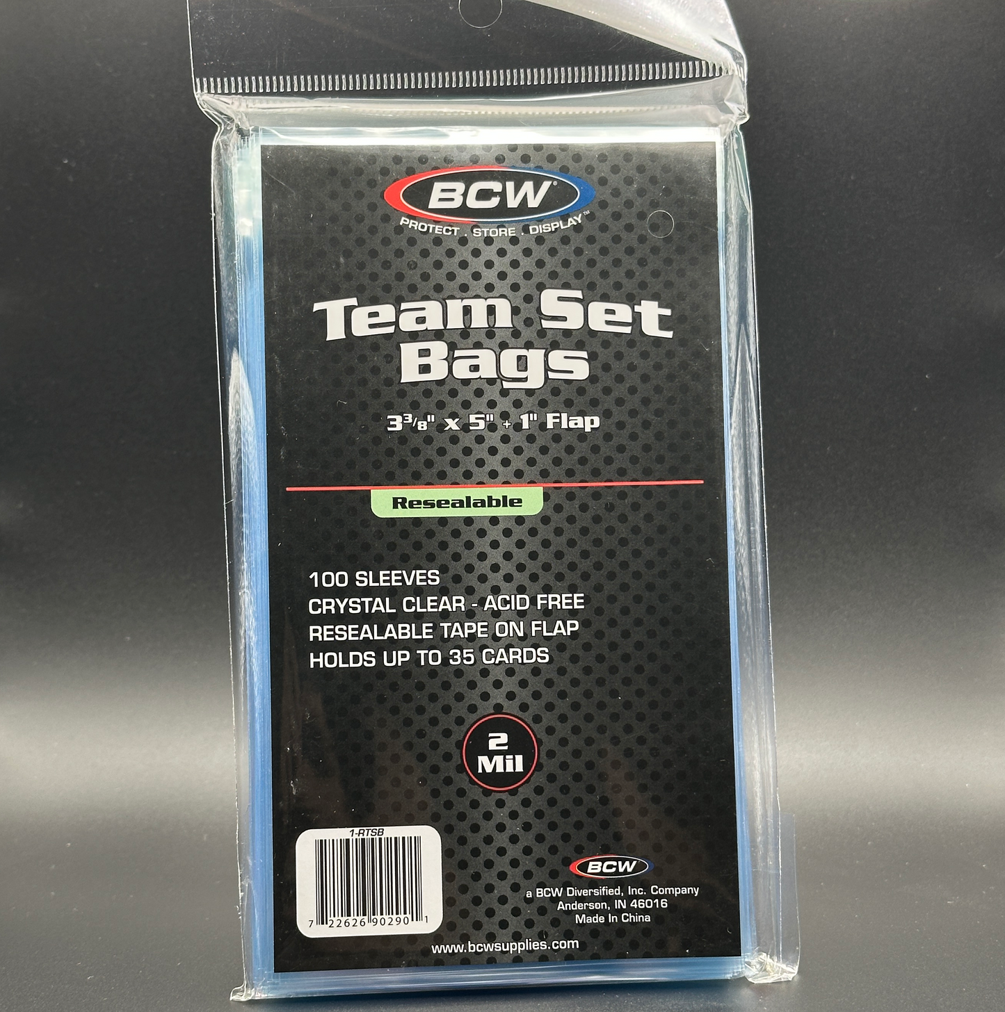 BCW Team Set Bags (100 St.)